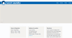 Desktop Screenshot of lucyslaundry.com